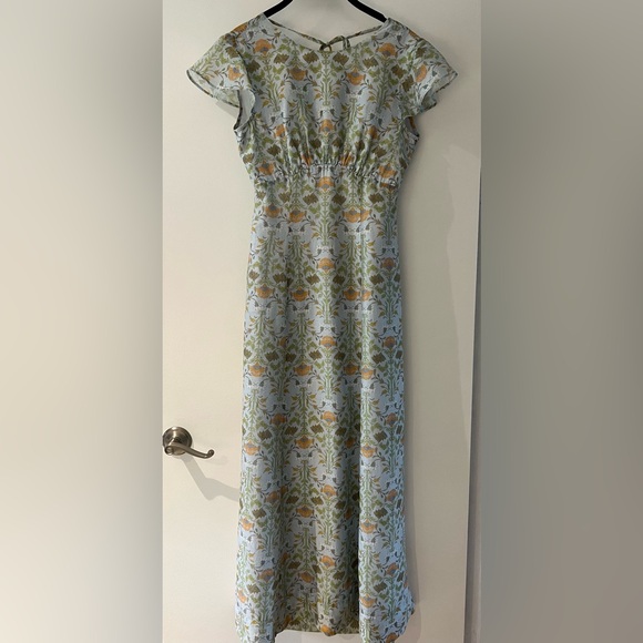 Hansen & Gretel Portofino Floral Print Midi Dress Size M - Picture 5 of 16